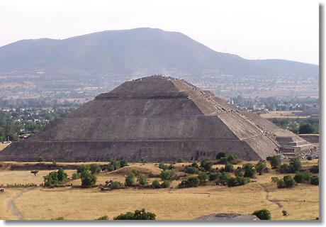 Sonnenpyramide in Teotihuac�n