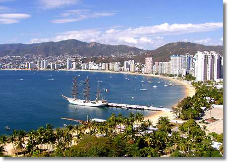 Badebucht von Acapulco