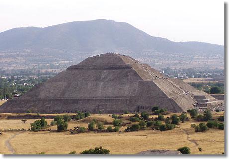 Teotihuacn - Sonnenpyramide