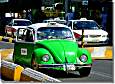 Käfer-Taxi in Mexiko-Stadt